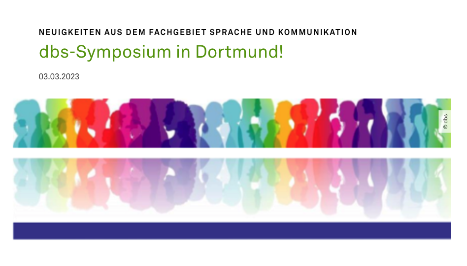 dbs-Symposium in Dortmund